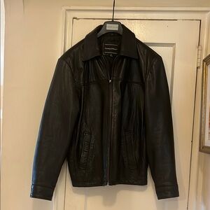 Perry Ellis Black Lightweight Shirt Jacket